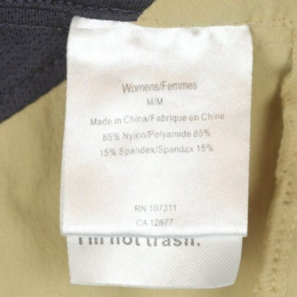 GoLite Women's Medium Tan Quick Dry Mid Rise Flat Front Stretch Bermuda Shorts - Picture 10 of 11